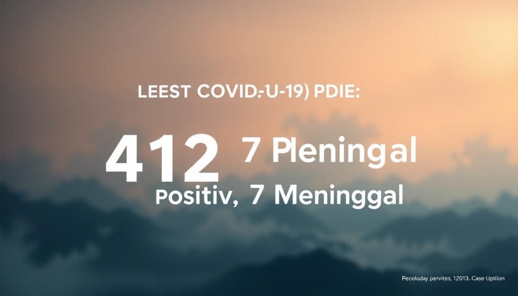 Kasus COVID-19 Terkini: 412 Positif, 7 Meninggal