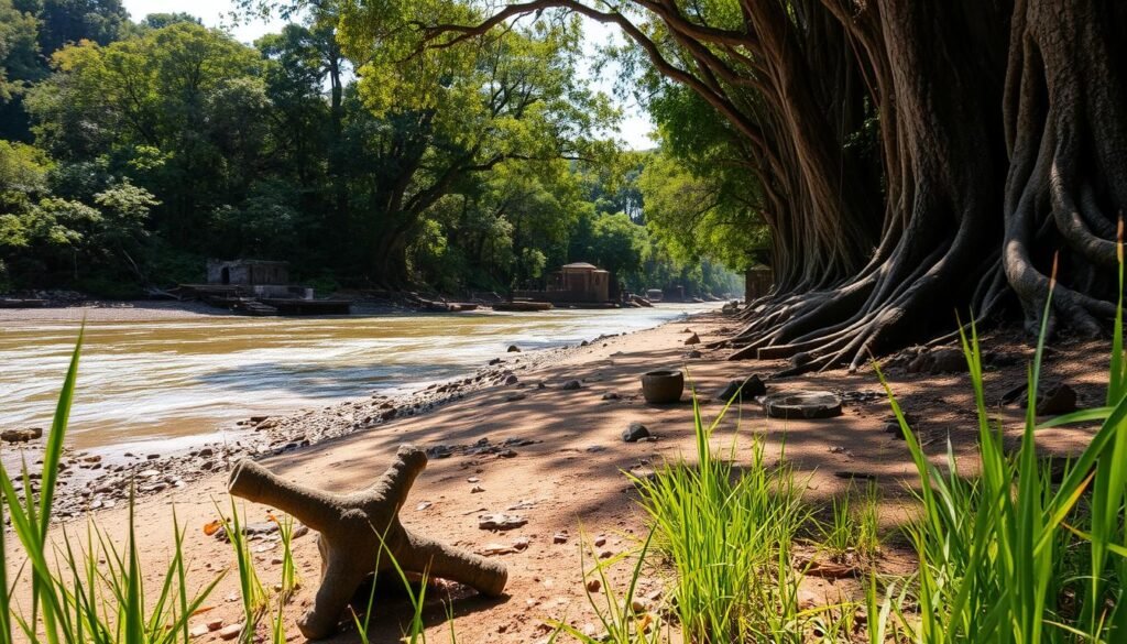 peninggalan purba sungai Bengawan Solo