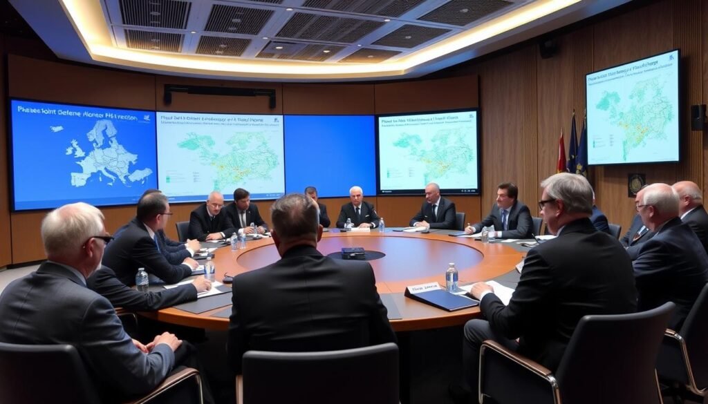 Pertemuan Menteri Pertahanan negara-negara Uni Eropa membahas strategi pertahanan bersama pasca-Brexit Pertemuan Menteri Pertahanan negara-negara Uni Eropa membahas strategi pertahanan bersama pasca-Brexit
